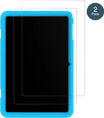Produktbild von 2x Schutzfolie für Blackview Tab 8 Kids matt - Anti-Shock 9H Folie dipos Glass Kunststoffglas