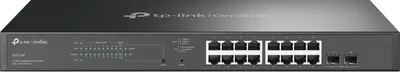 Produktbild von Netzwerk-Switch L2/L2+ Gigabit Ethernet (10/100/1000) Power over Ethernet (PoE) 1U Schwarz