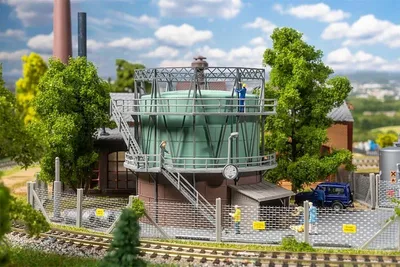 Produktbild von Faller Hobby H0 131335 Stadtgaskessel Industrie Bausatz 1:87