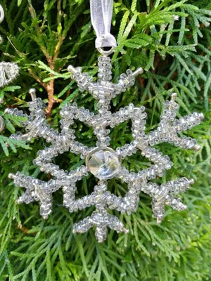 Image de set de 2 fils pour flocon de neige Aada
