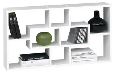 Produktbild von Wandregal 8 Fächer, weiß, für Wohnzimmer