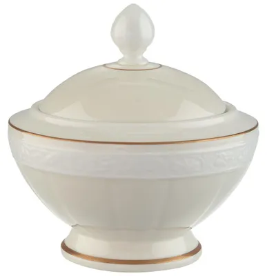 Zdjęcie produktu dla Villeroy & Boch 1043900960, Beżowy, Biały, Okrągły, Beżowy, Zdejmowana pokrywa, 350 ml, Ivoire