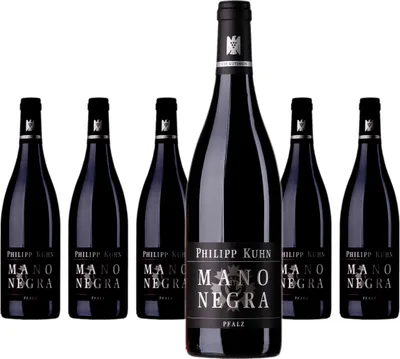 Produktbild von 6 x Philipp Kuhn "Cuvee Mano Negra" QbA trocken
