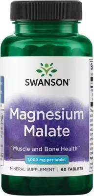 Obrázek produktu pro Malát hořečnatý 150 mg 60 tablet Swanson Health Products