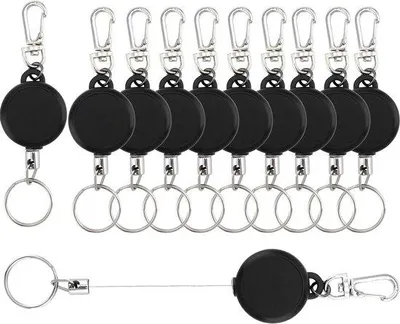 Image de Clips pour couvercles coulissants en acier inoxydable - 10 pièces