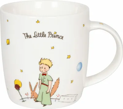 Produktbild von Könitz Becher The Little Prince - Secret, Englisch, Tasse, Kaffeebecher, New Bone China, Bunt, 400 ml, 11 7 275 1362