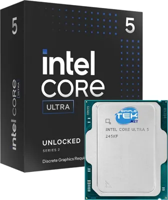 Immagine prodotto di Intel Core Ultra 5 245kf Lga1851 Processore Cpu Senza Gpu Integrata 14c/14t