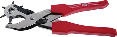 Produktbild von Leder-Lochzange, Loch-Durchmesser 2,0 bis 4,5 mm, 70% Kraftersparnis