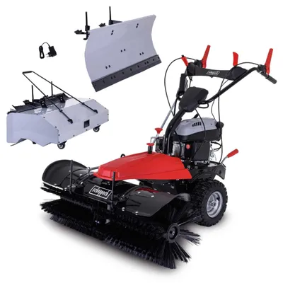 Produktbild von Scheppach SC2200PE 5in1 E-Start Benzin Kehrmaschine Schneeschieber Laubsammler