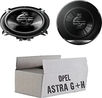 Produktbild von Opel Astra G + H Tür hinten - Lautsprecher Boxen Pioneer TS-G1330F - 13cm 3-Wege 130mm Triaxe 250W Auto Einbausatz - Einbauset