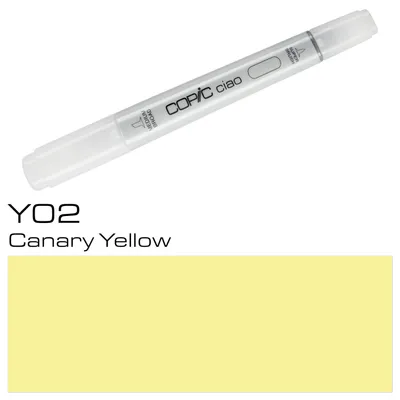 Zdjęcie produktu dla Marker Copic Ciao Y02 kanarkowożółty