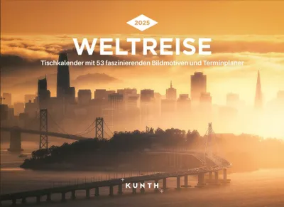 Produktbild von Weltreise - KUNTH Tischkalender 2025
