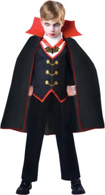 Produktbild von Amscan Dracula Kostüm für Jungen