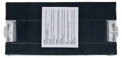 Kohlefilter 400 x 200 mm, 2 Stück, für Umluft-Abzugshaube