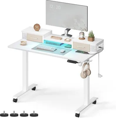 Obrázek produktu pro Elektricky výškově nastavitelný stůl 60 x 140 cm