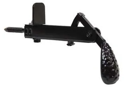 Immagine prodotto di Fermapersiane A Pendolo Con Fermo Fisso - mm.105x55h. verniciato nero