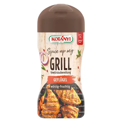 Produktbild von Kotanyi Grill Geflügel Gewürzmischung perfekte Würze für Geflügel 80g
