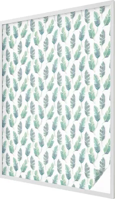 Obrázok produktu pre Vitrážová fólia na okno - 146x100 cm - vitrážový vzor - nepriehľadná dekoratívna fólia na ochranu súkromia - samolepiaca, UV ochrana - tropické listy