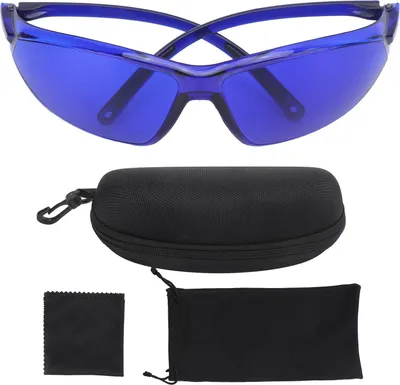 Zdjęcie produktu dla Okulary do wyszukiwania piłek golfowych na świeżym powietrzu, profesjonalne soczewki do wyszukiwania piłek z ściereczką do czyszczenia okularów