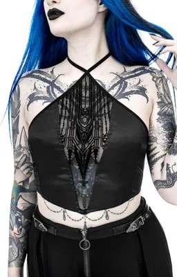 Produktbild von Restyle Neckholder Top - Afterlife XL