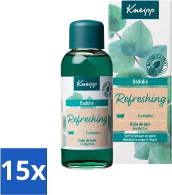 Zdjęcie produktu dla Kneipp - Olejek do kąpieli - Eukaliptus miętowy - 100 ml - opakowanie ekonomiczne - 15 szt