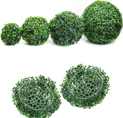 Produktbild von 30cm künstliche Pflanze Ball Topiary Baum Buchsbaum Home Outdoor Hochzeitsfeier Dekoration