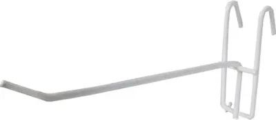 Produktbild von 10 stück Haken für Wandgitter Wanddekor Gitter Pinnwand Ladenbaugitter Gitterwand 9cm lang