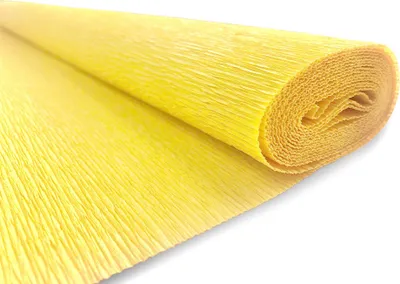 Produktbild von Interdruk Krepp-Papier Premium 103 Zitronengelb