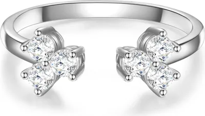 Produktbild von Glanzstücke München Ring Sterling Silber Zirkonia 50080146 58