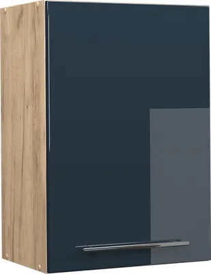 Produktbild von Hängeschrank Vicco Fame-Line Dunkelblau Hochglanz 50 cm, Model 48878