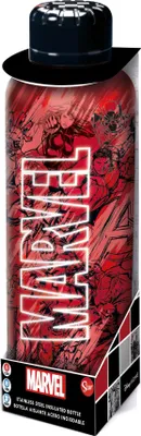 Image de Butelka na wodę Marvel ze stali nierdzewnej 500 ml - Wzór Marvel