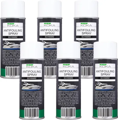Imagen del producto de 6 aerosoles antiincrustantes, color