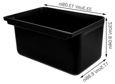 Produktbild von Reinigungswagen Eimer Kunststoffbehälter 33x23cm Aufbewahrung Organizer für Hotelservice und Reinigung
