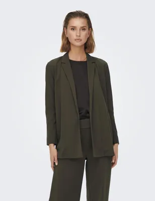 Produktbild von JdY Damen Jdygeggo L/S Jrs Noos Blazer, Chocolate Brown, XS EU