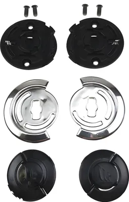 Produktbild von Montagesatz MT Helmets Visier V-32 Jarama silber