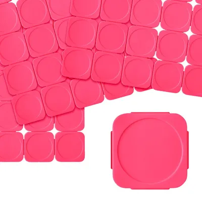 Image de Combicraft jetons pour festival séparables en plastique rouge fluo - 1000 pièces