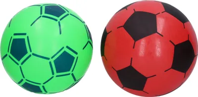 Produktbild von Ball, Gummi, nicht aufgepumpt – Fußball 22 cm