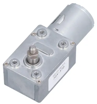 Produktbild von Schneckengetriebemotor, Turbogetriebe, selbsthemmendes Vollmetall-Untersetzungsgetriebe JGY-370 DC24V10 U/min