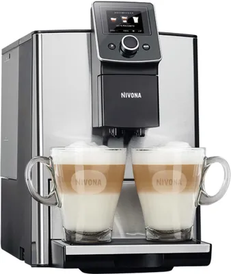 Obrázek produktu pro Nivona NICR 825, Espresso kávovar, 1,8 l, Kávová zrna, Vestavěný mlýnek, 1465 W, Černá, Saténová ocel