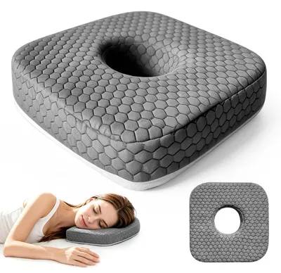 Image de SolidKeus - Oreiller ergonomique pour les personnes dormant sur le côté