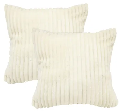 Produktbild von Kopfkissenbezug 2-teilig, 100% Polyester, 40x40 cm, wollweiß