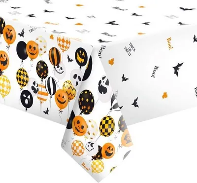 Image de HALLOWEEN Nappe en papier Ballons 120x180cm