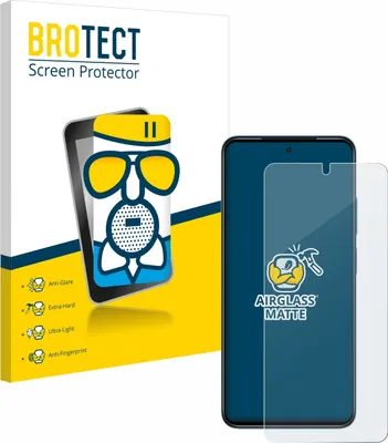 Produktbild von BROTECT Entspiegelungs Schutzglas für Xiaomi Redmi Note 11 Schutzfolie Panzer Folie Glas Display Schutz matt