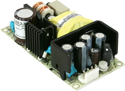 Produktbild von MEANWELL RPS-60-24 - Medizinisches Netzteil, single output, offen - 60W 24V/2,5A