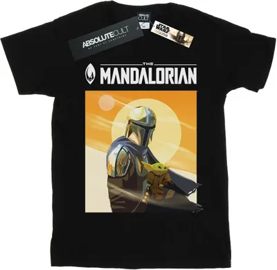 Produktbild von Star Wars - "The Mandalorian The Child" T-Shirt für Herren BI47218 (4XL) (Schwarz)