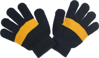 Produktbild von Batman Kinder Jungen Winter-Set Winter-Mütze und Handschuhe     , Farbe:Gelb, Größe:52