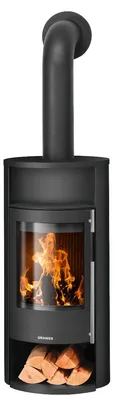 Produktbild von Oranier | Kaminofen | Polar Neo 4 | 5 kW | Stahl Schwarz