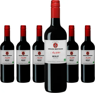 Produktbild von 6 x Gérard Bertrand Heritage Merlot