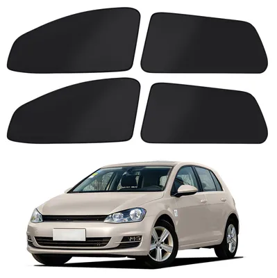 Productafbeelding van Magnetische Zonwering voor Auto, 4 Stuks, Geschikt voor Golf 7