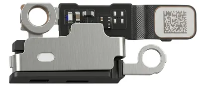 Productafbeelding van Clappio, vervangingsmicrofoon voor iPhone (secundair microfoon), met FPC-aansluiting, zwart/zilver